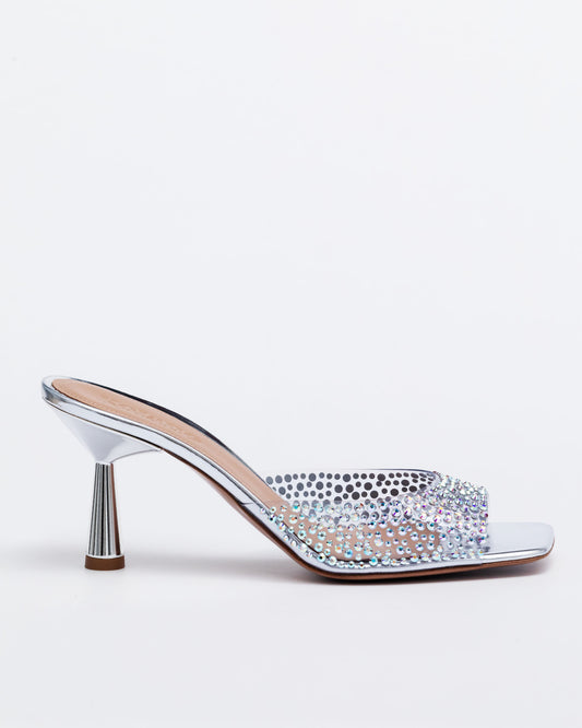Greta Mule 70 Crystal Embellished